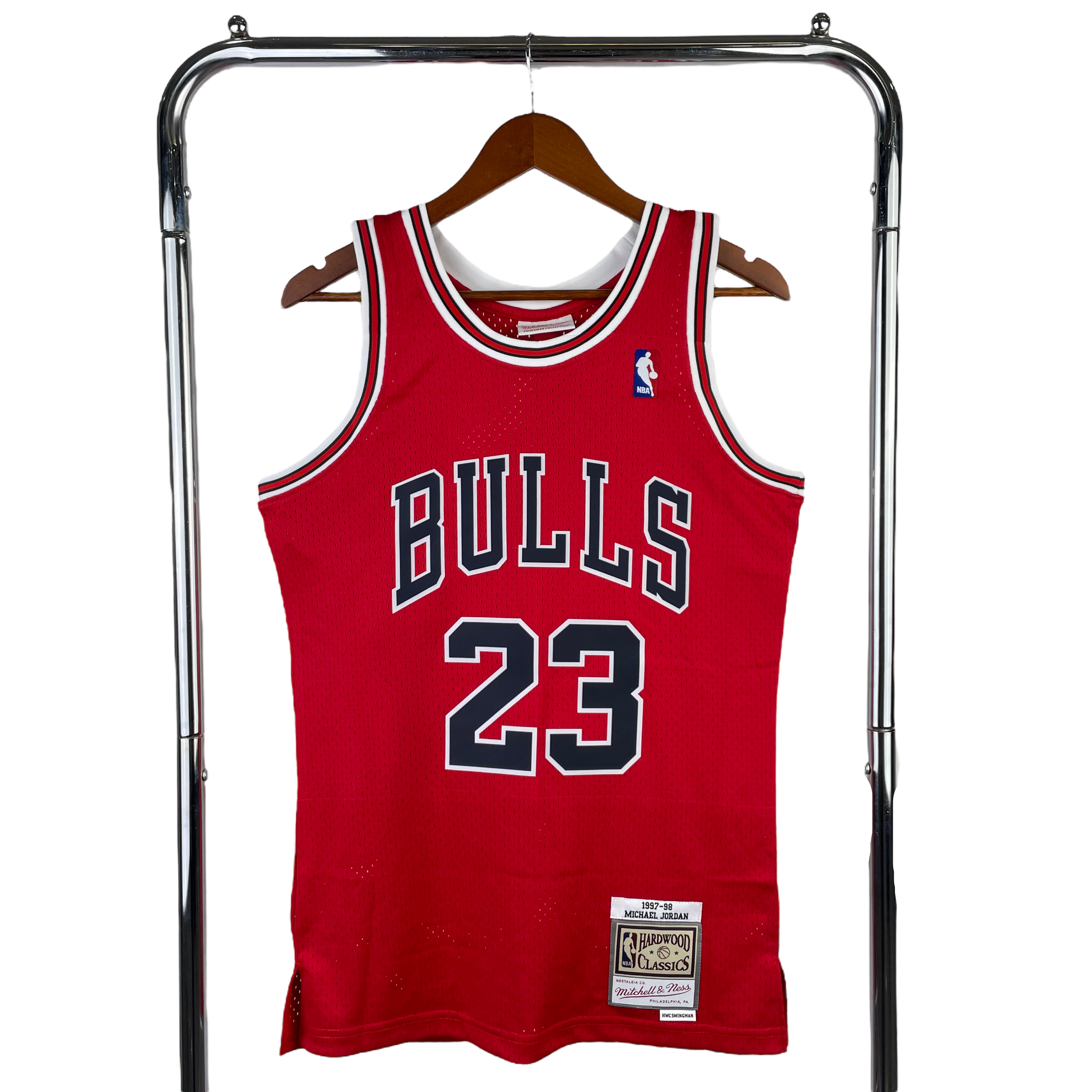 1995-96 Chicago Bulls (Michael Jordan) Red Classics Jersey