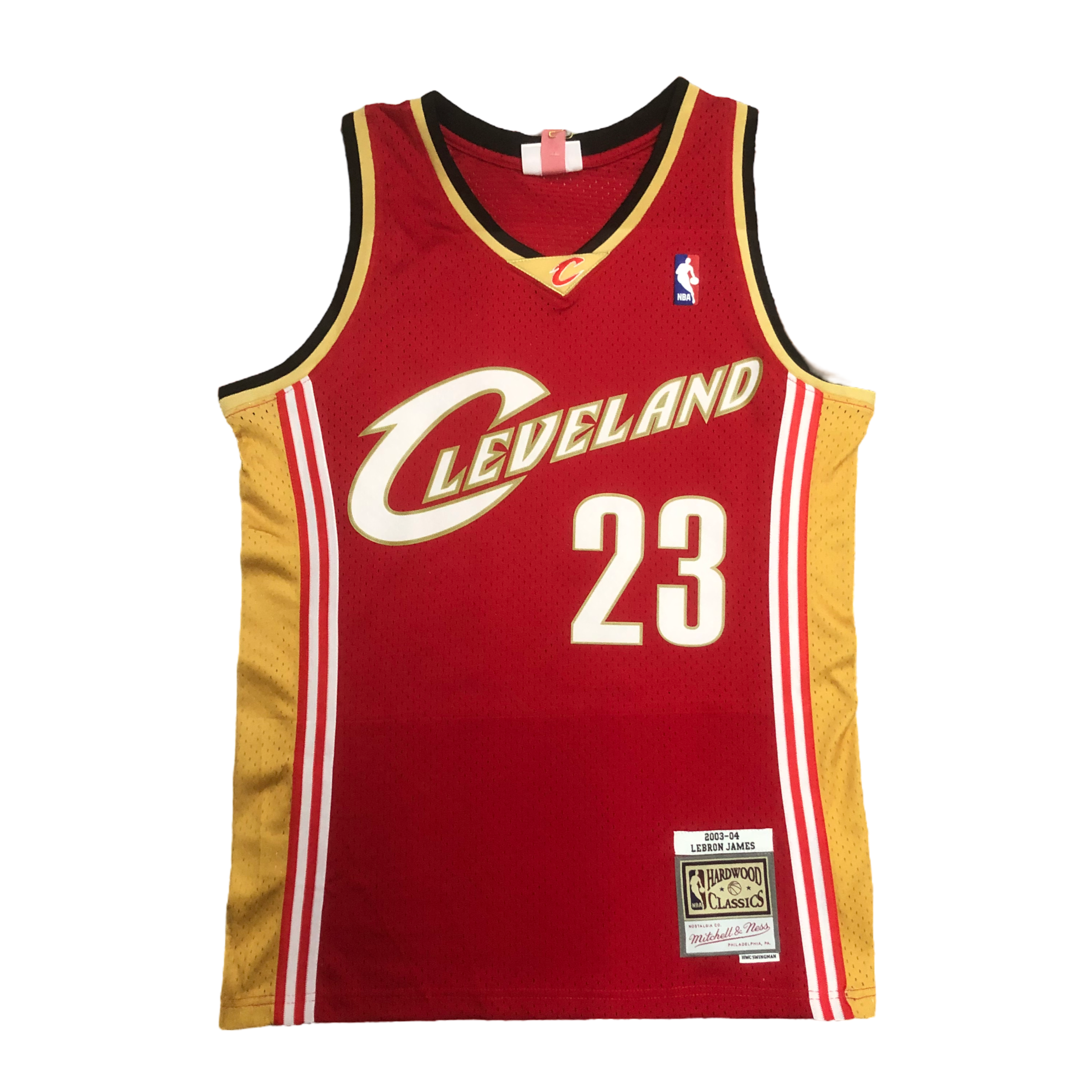 2003-04 Cleveland Cavaliers (Lebron James) Red Classics Jersey