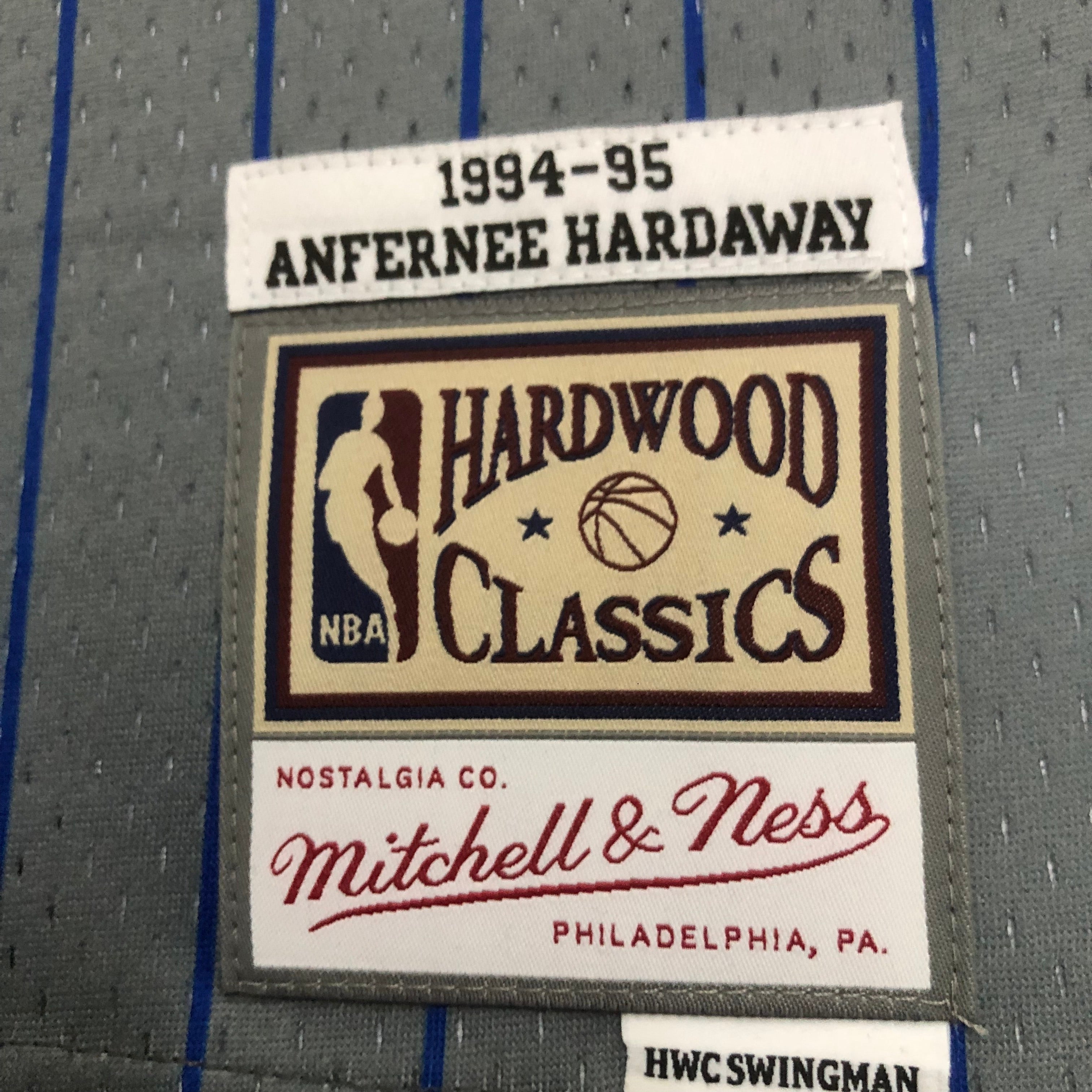 1994-95 Orlando Magic (Anfernee Hardway) Gray Classics Jersey