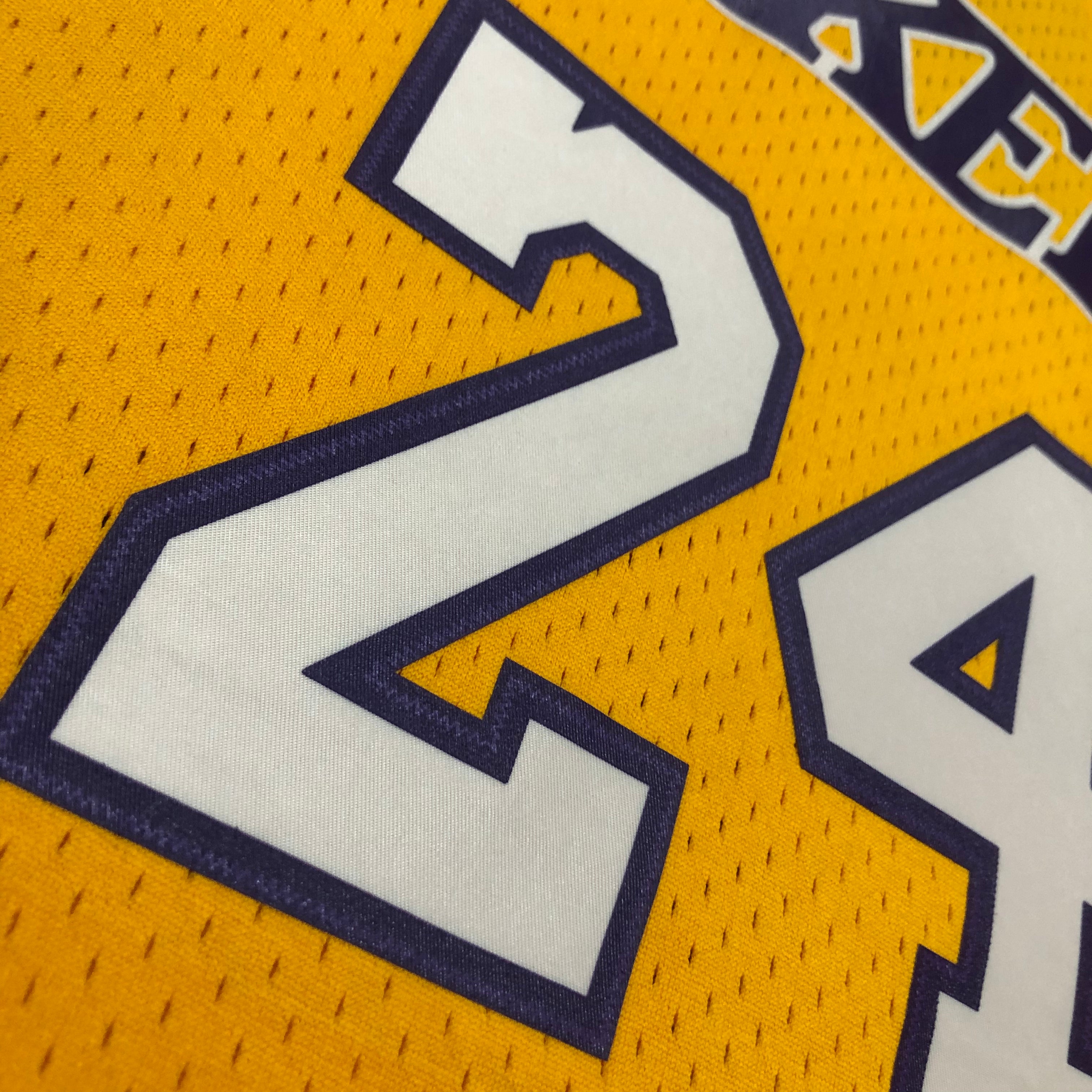 2008-09 Los Angeles Lakers (Kobe Bryant) Yellow Classics Jersey