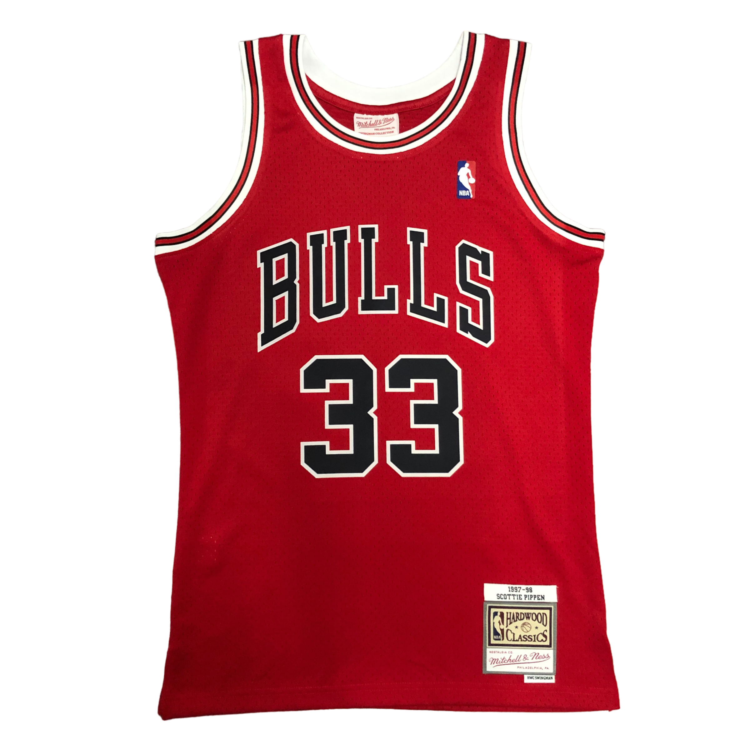 1995-96 Chicago Bulls (Scottie Pippen) Red Classics Jersey