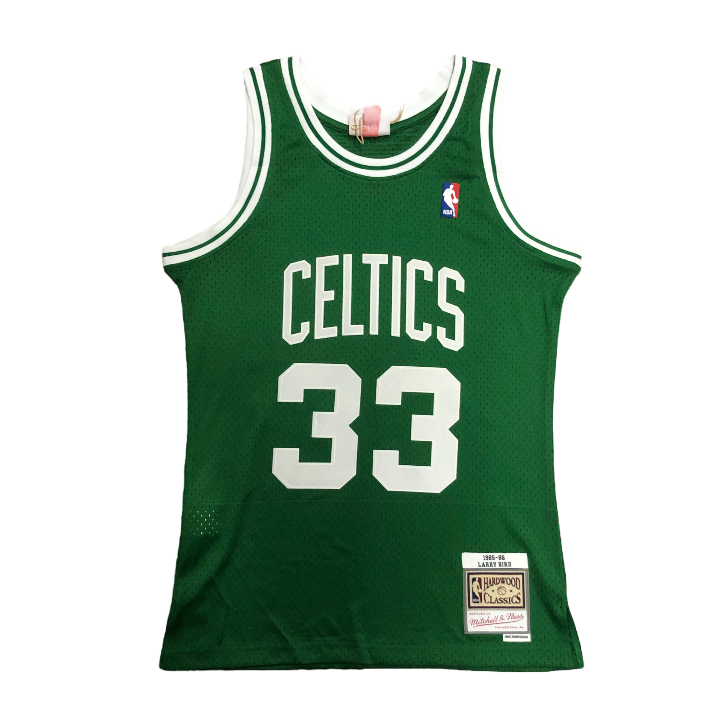 1985-86 Boston Celtics (Larry Bird) Green Classics Jersey