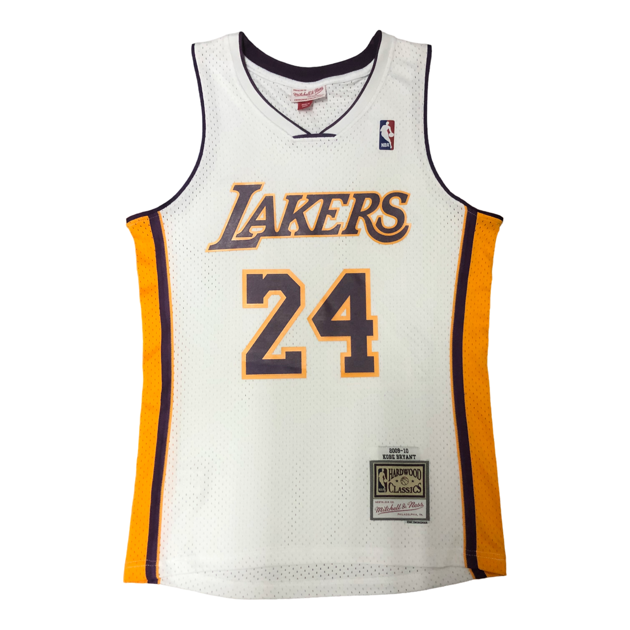 2009-10 Los Angeles Lakers (Kobe Bryant) White Classics Jersey