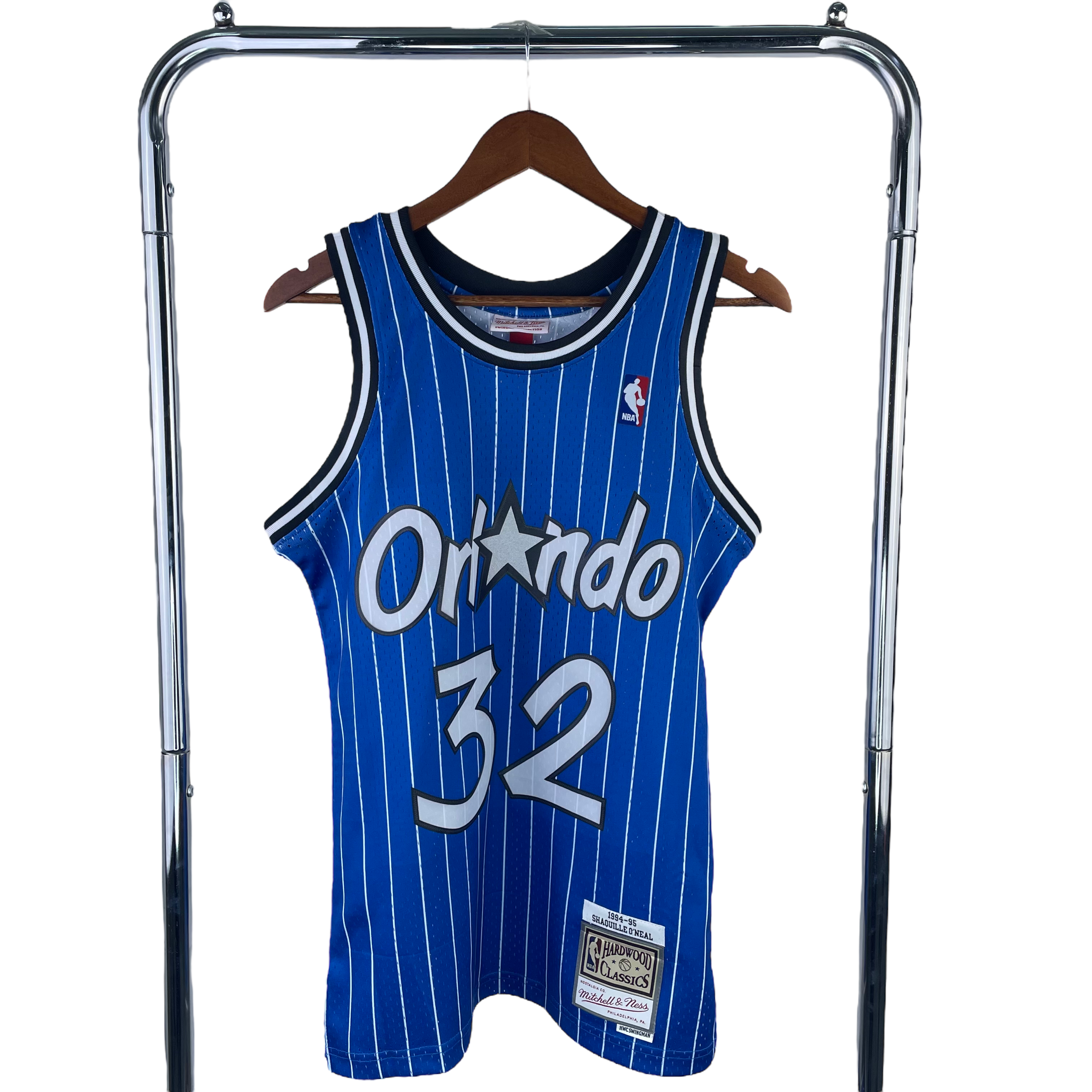 1994-95 Orlando Magic (Shaquille O’Neal) Blue Classics Jersey