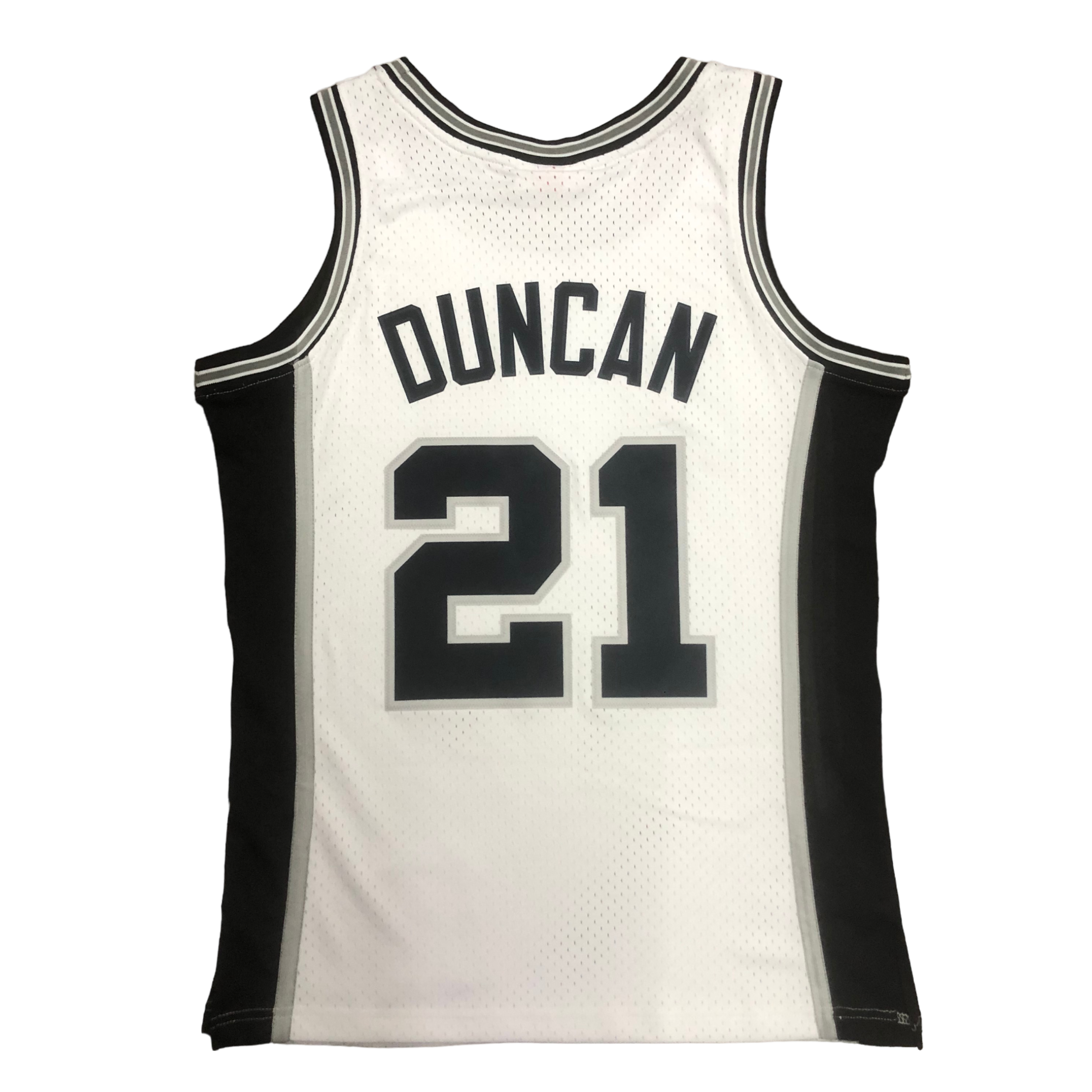 1998-99 San Antonio Spurs (Tim Duncan) White Classics Jersey