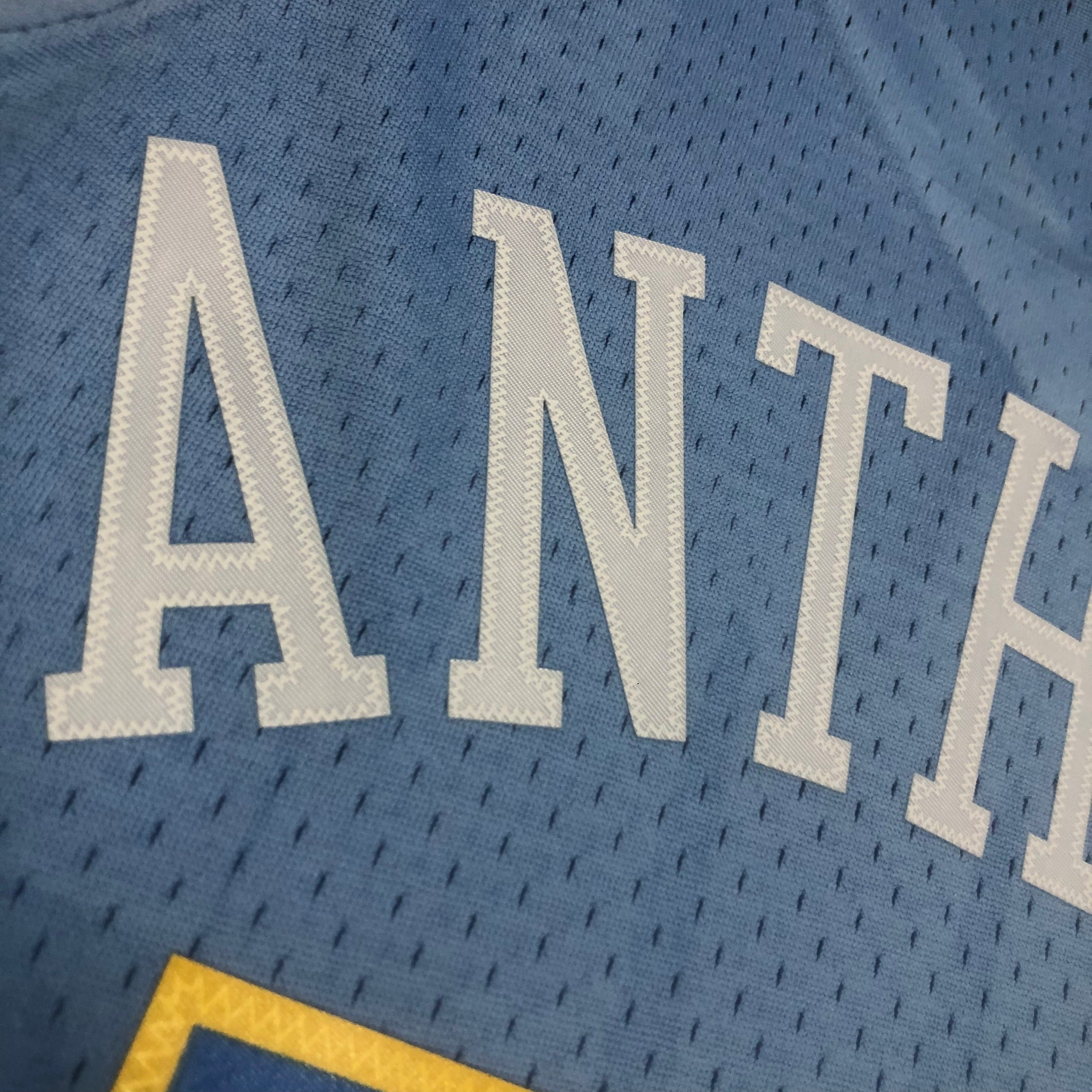 2003-04 Denver Nuggets (Carmelo Anthony) Blue Classics Jersey