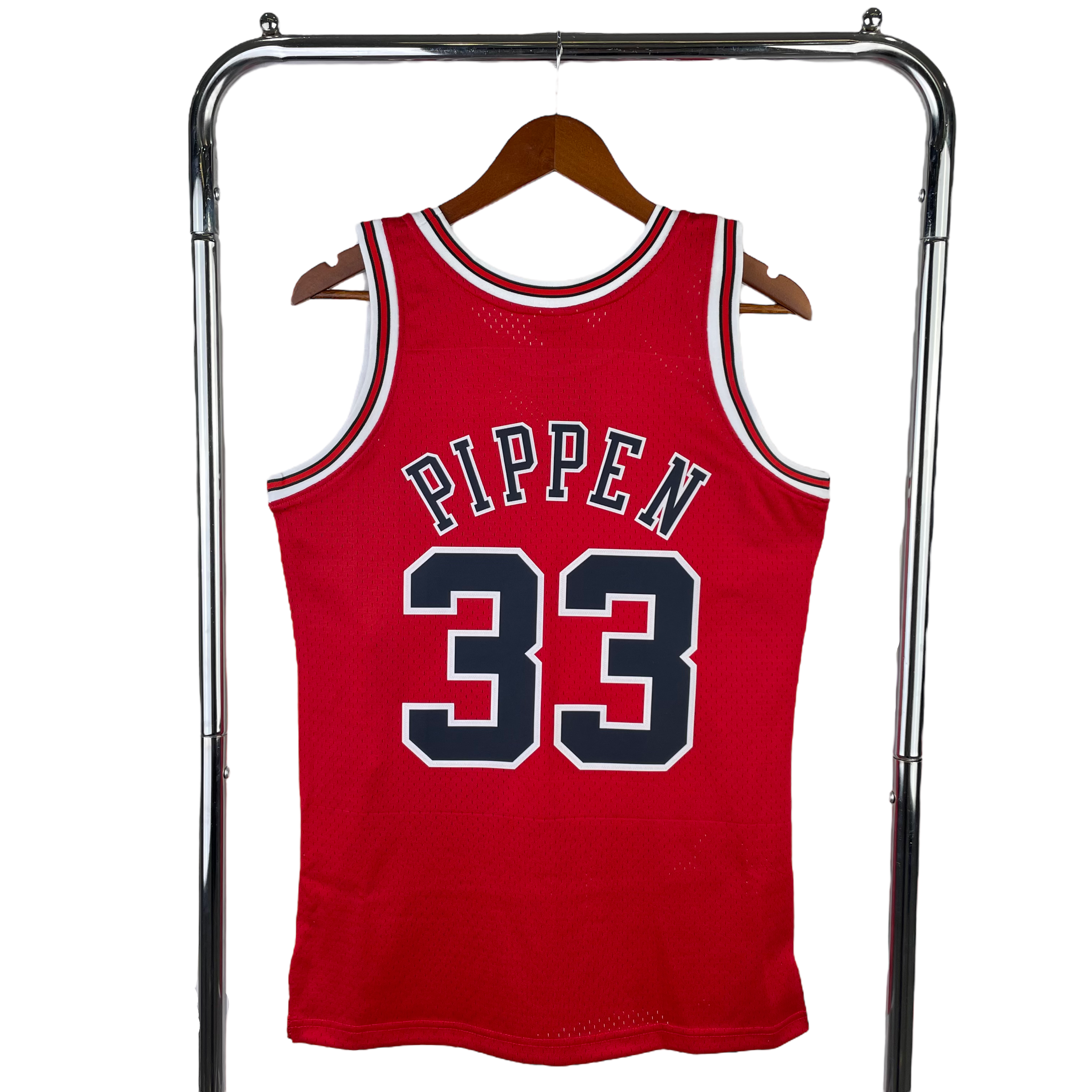 1995-96 Chicago Bulls (Scottie Pippen) Red Classics Jersey