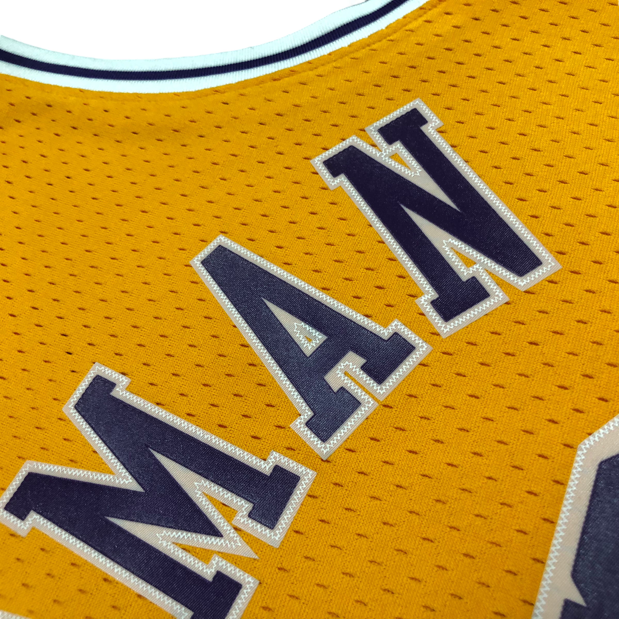 1998-99 Los Angeles Lakers (Dennis Rodman) Yellow Classics Jersey