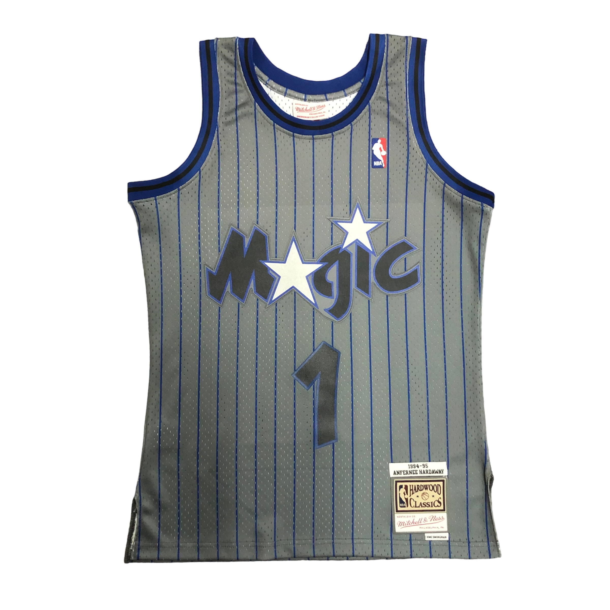 1994-95 Orlando Magic (Anfernee Hardway) Gray Classics Jersey