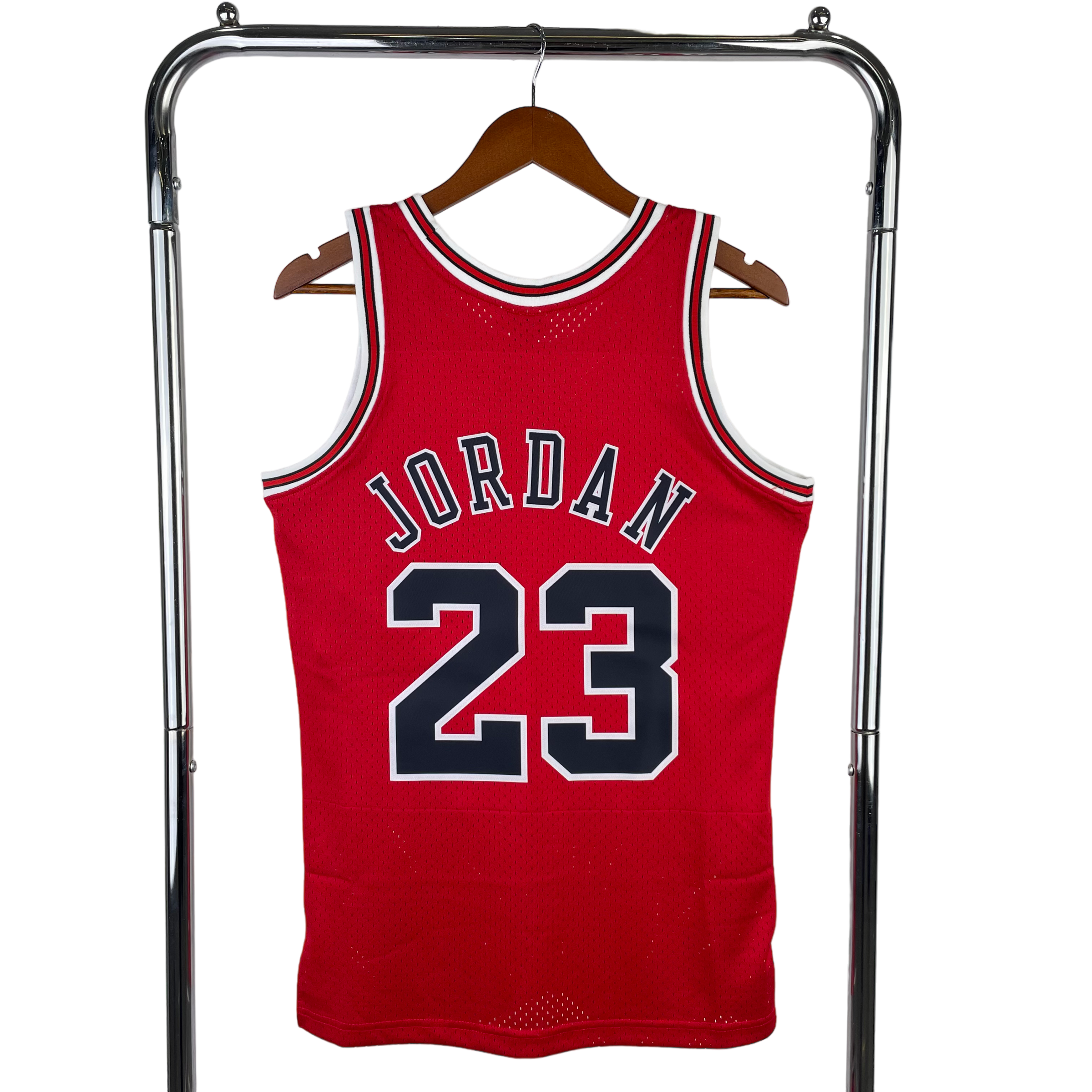 1995-96 Chicago Bulls (Michael Jordan) Red Classics Jersey