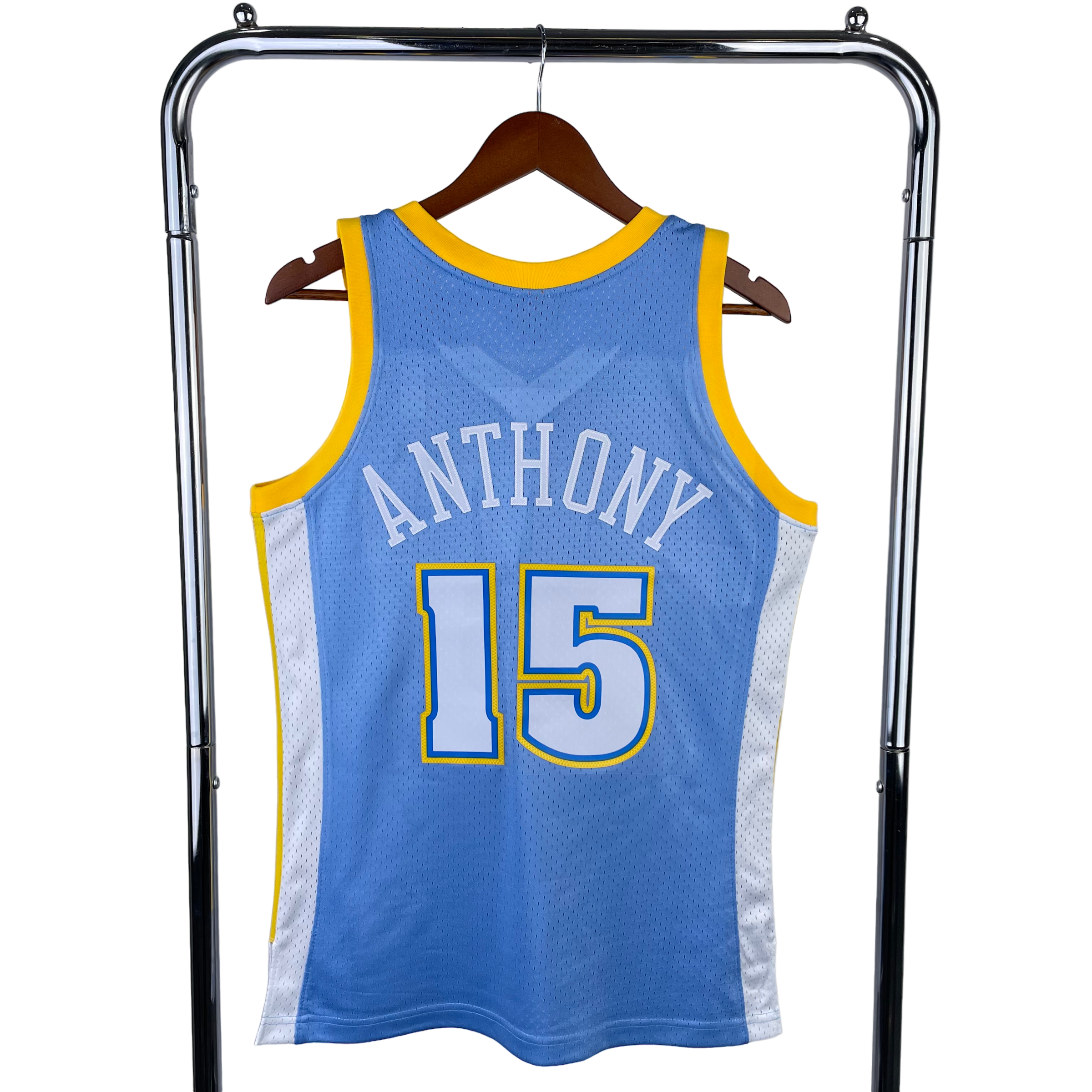 2003-04 Denver Nuggets (Carmelo Anthony) Blue Classics Jersey