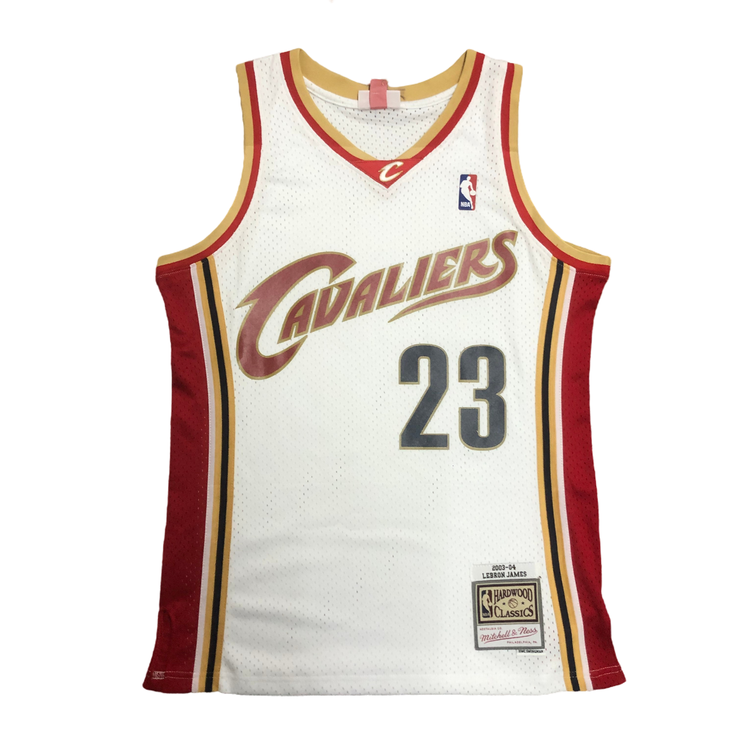 2003-04 Cleveland Cavaliers (Lebron James) White Classics Jersey