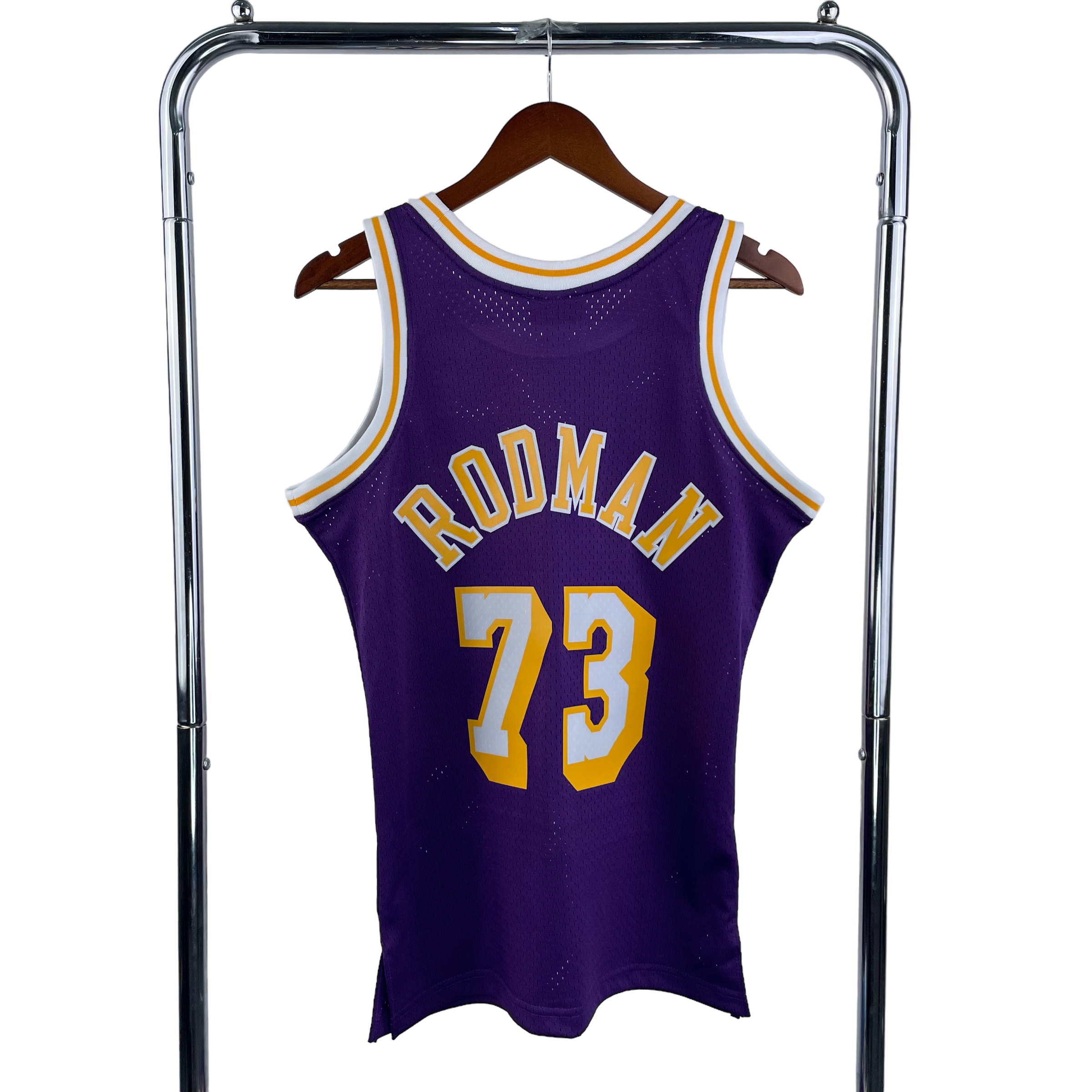 1998-99 Los Angeles Lakers (Dennis Rodman) Purple Classics Jersey