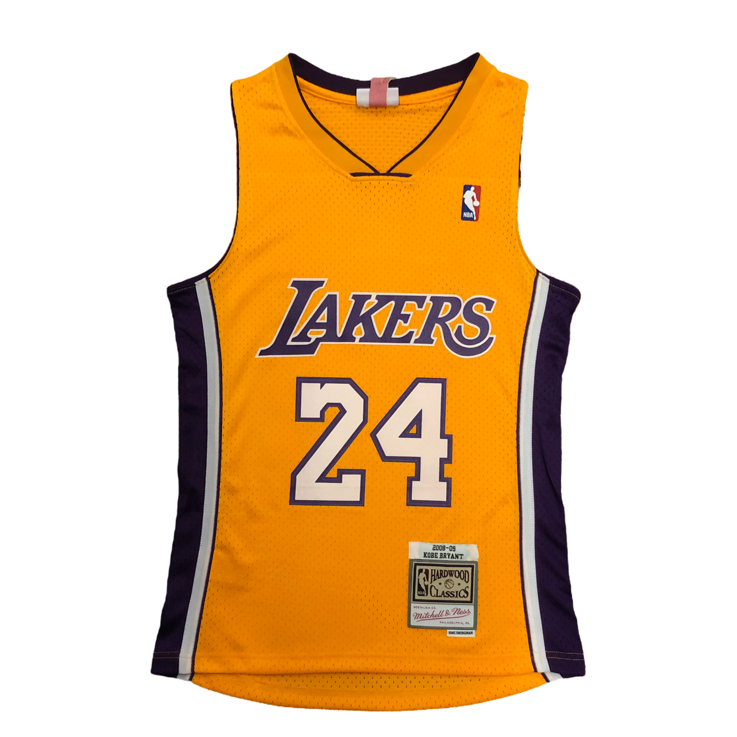 2008-09 Los Angeles Lakers (Kobe Bryant) Yellow Classics Jersey