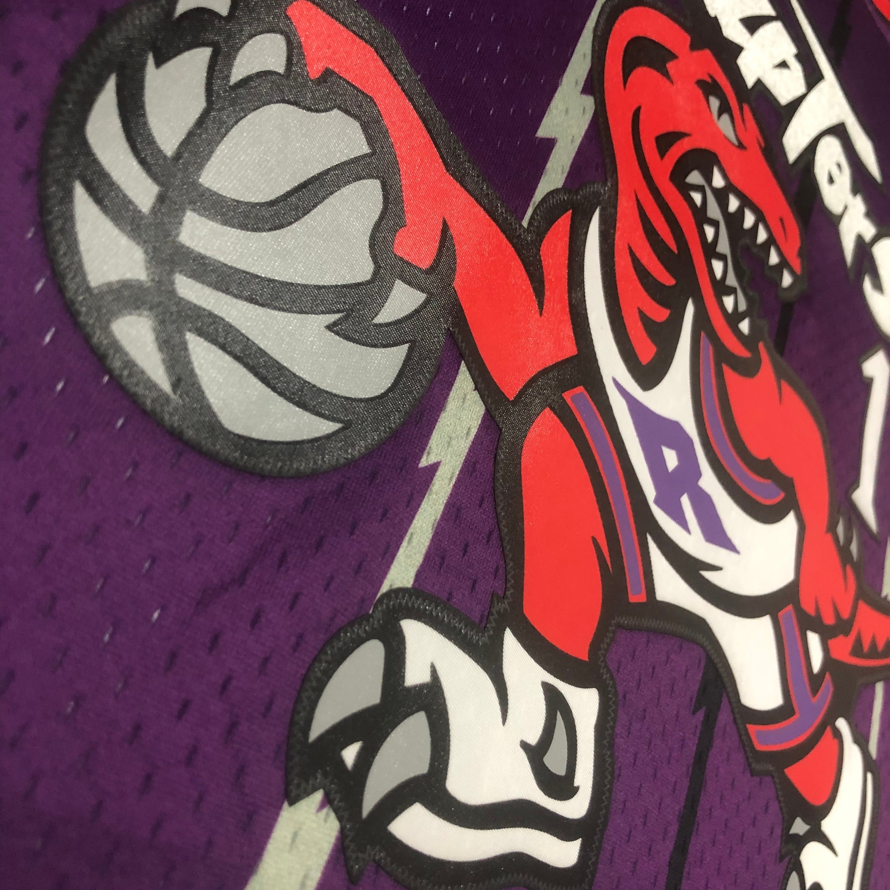 1998-99 Toronto Raptors (Tracy McGrady) Purple Classics Jersey