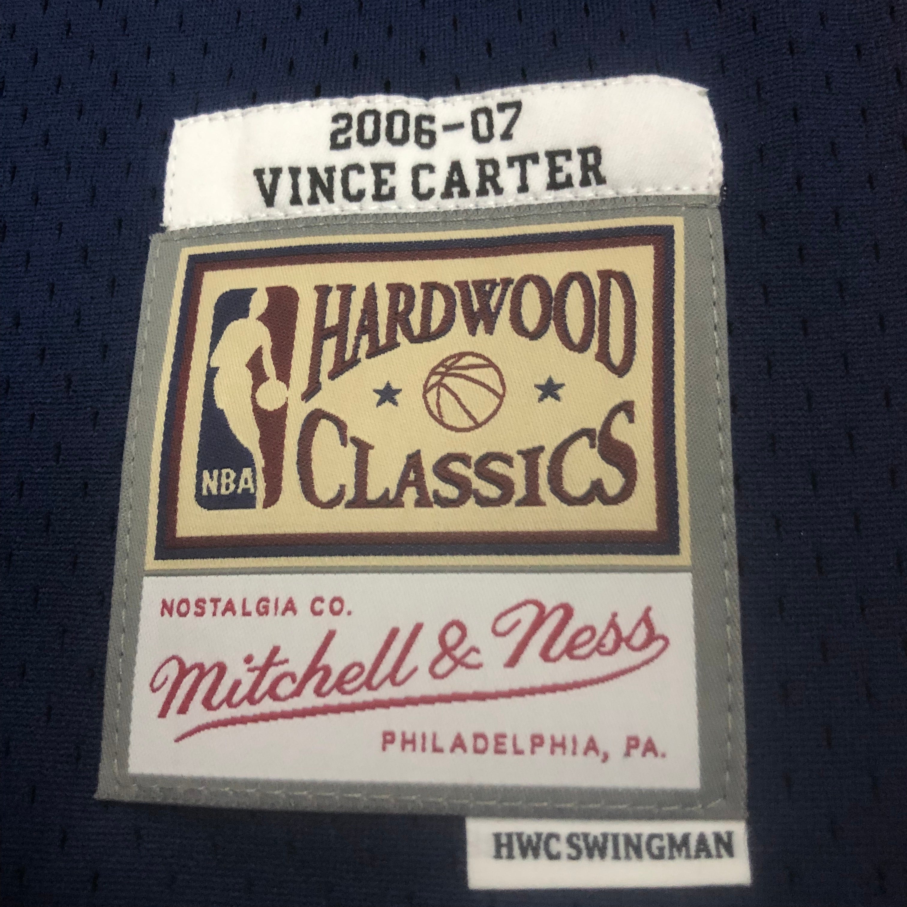 2006-07 New Jersey Nets (Vince Carter) Navy Classics Jersey