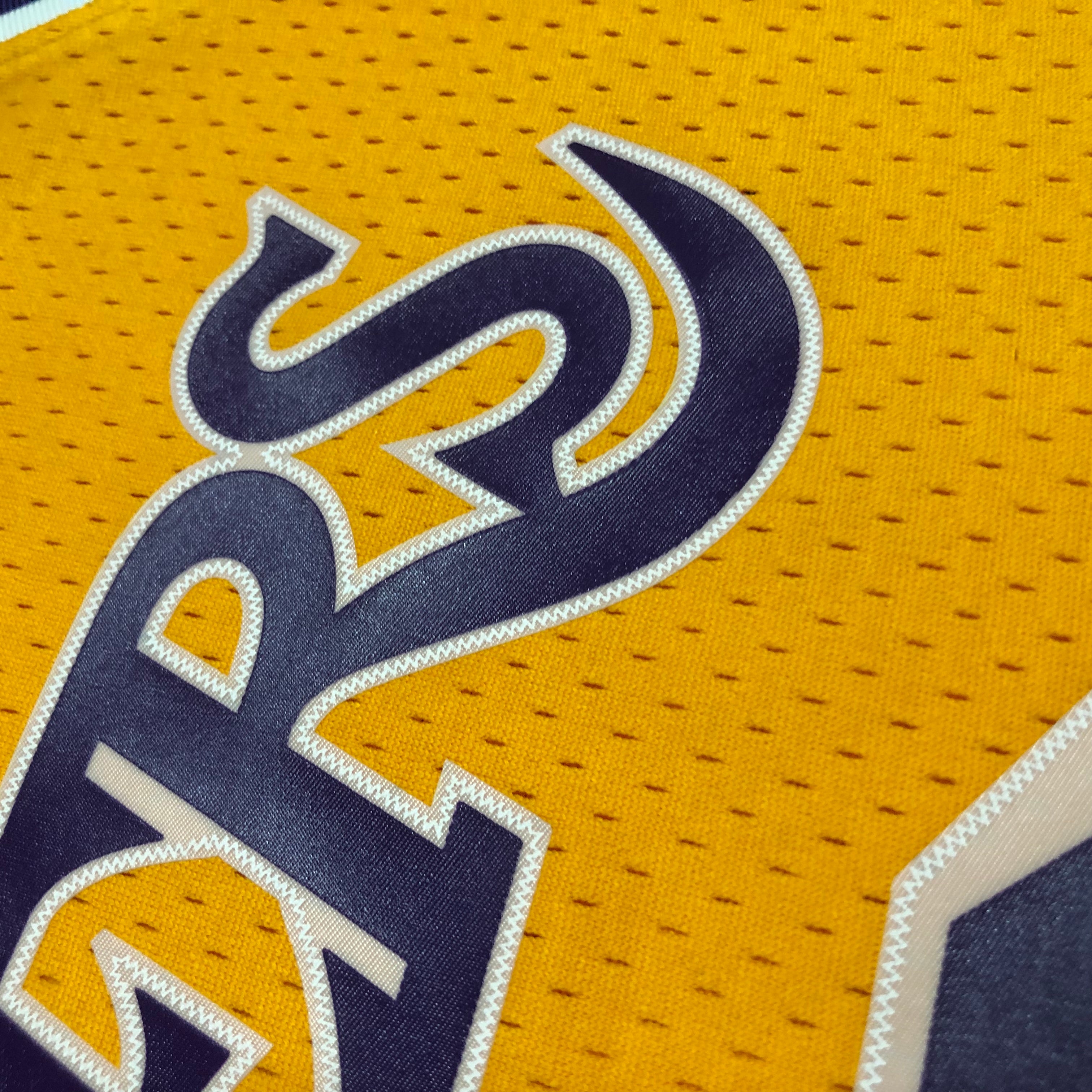 1998-99 Los Angeles Lakers (Dennis Rodman) Yellow Classics Jersey