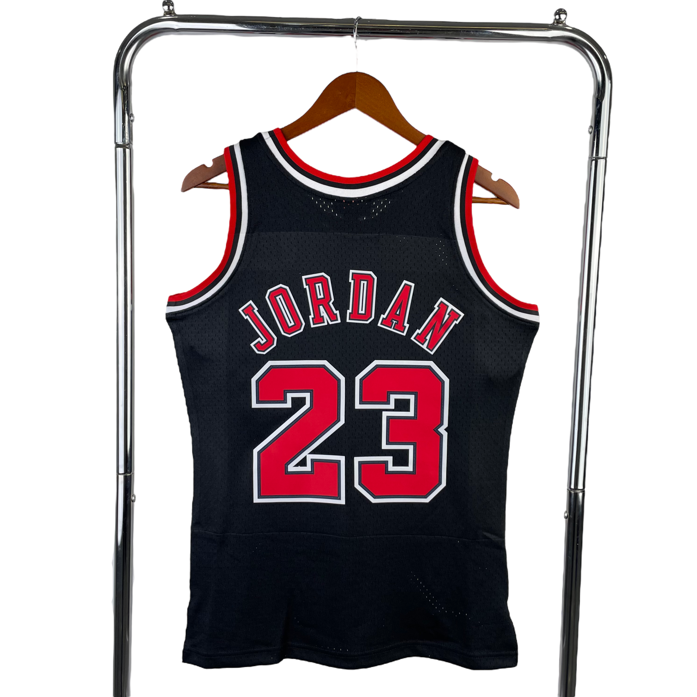 1997-98 Chicago Bulls (Michael Jordan) Black Classics Jersey