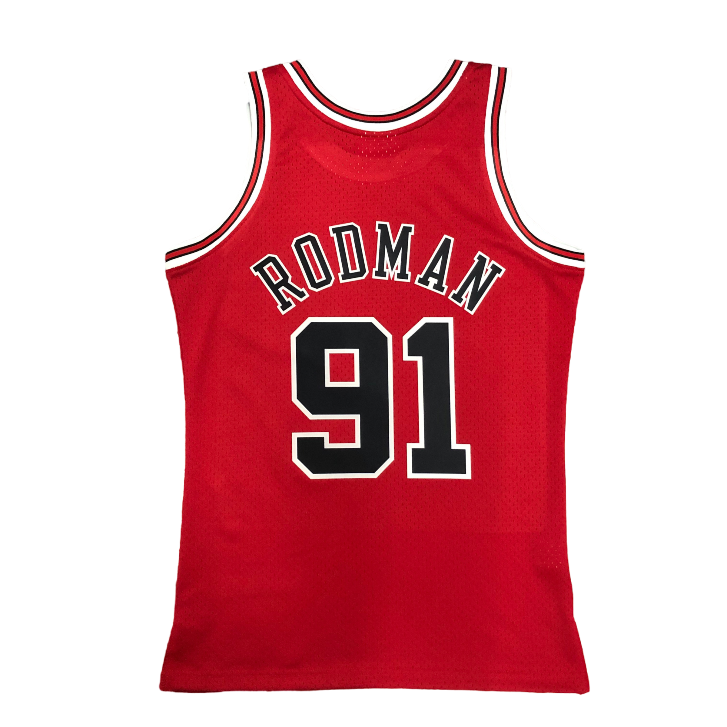 1997-98 Chicago Bulls (Dennis Rodman) Red Classics Jersey