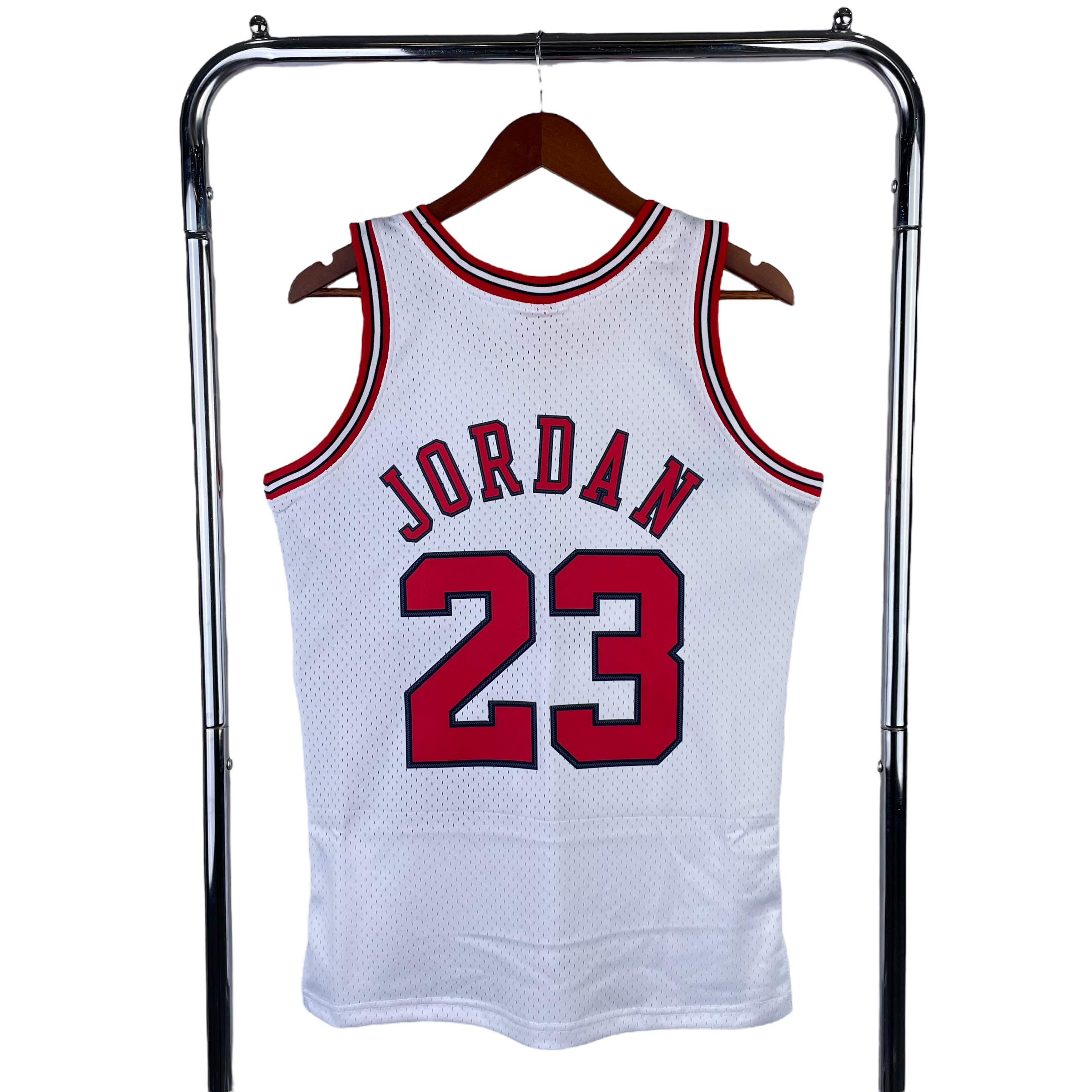 1997-98 Chicago Bulls (Michael Jordan) White Classics Jersey