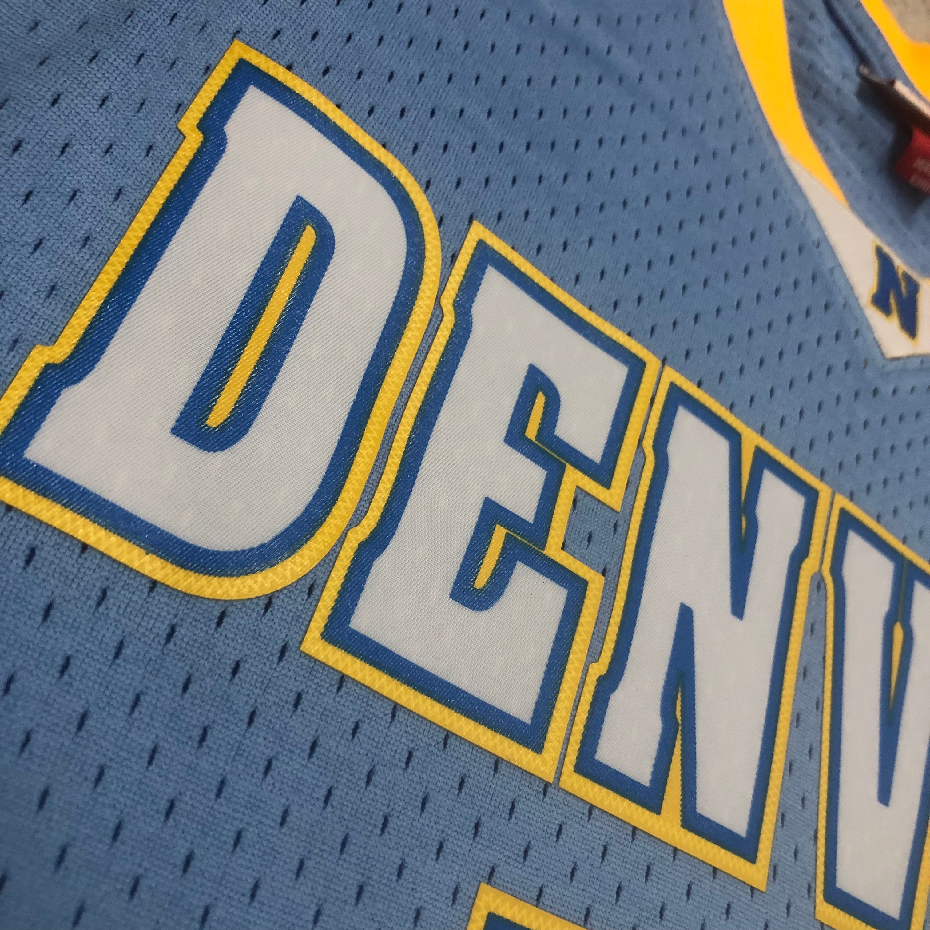 2003-04 Denver Nuggets (Carmelo Anthony) Blue Classics Jersey