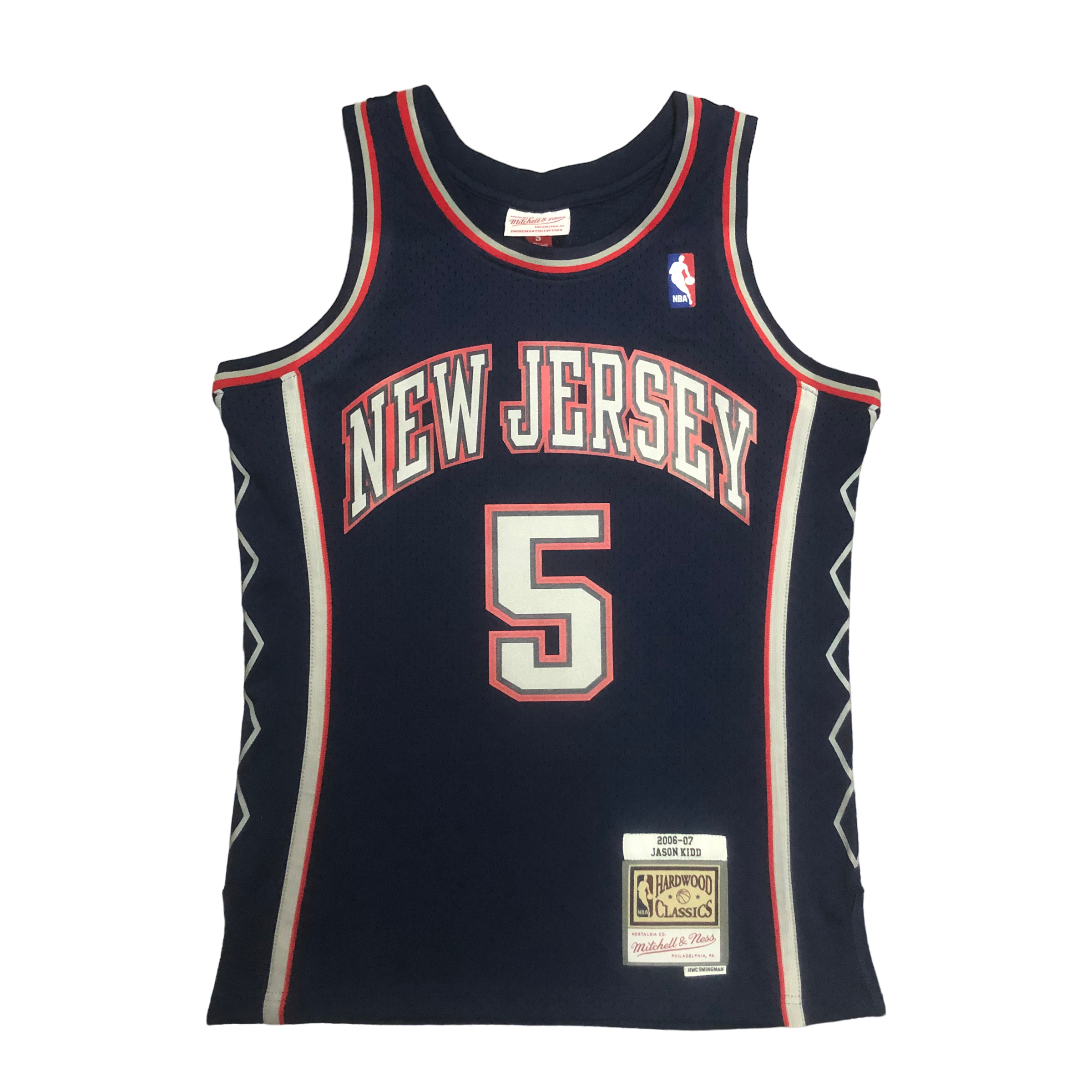 2006-07 New Jersey Nets (Jason Kidd) Navy Classics Jersey