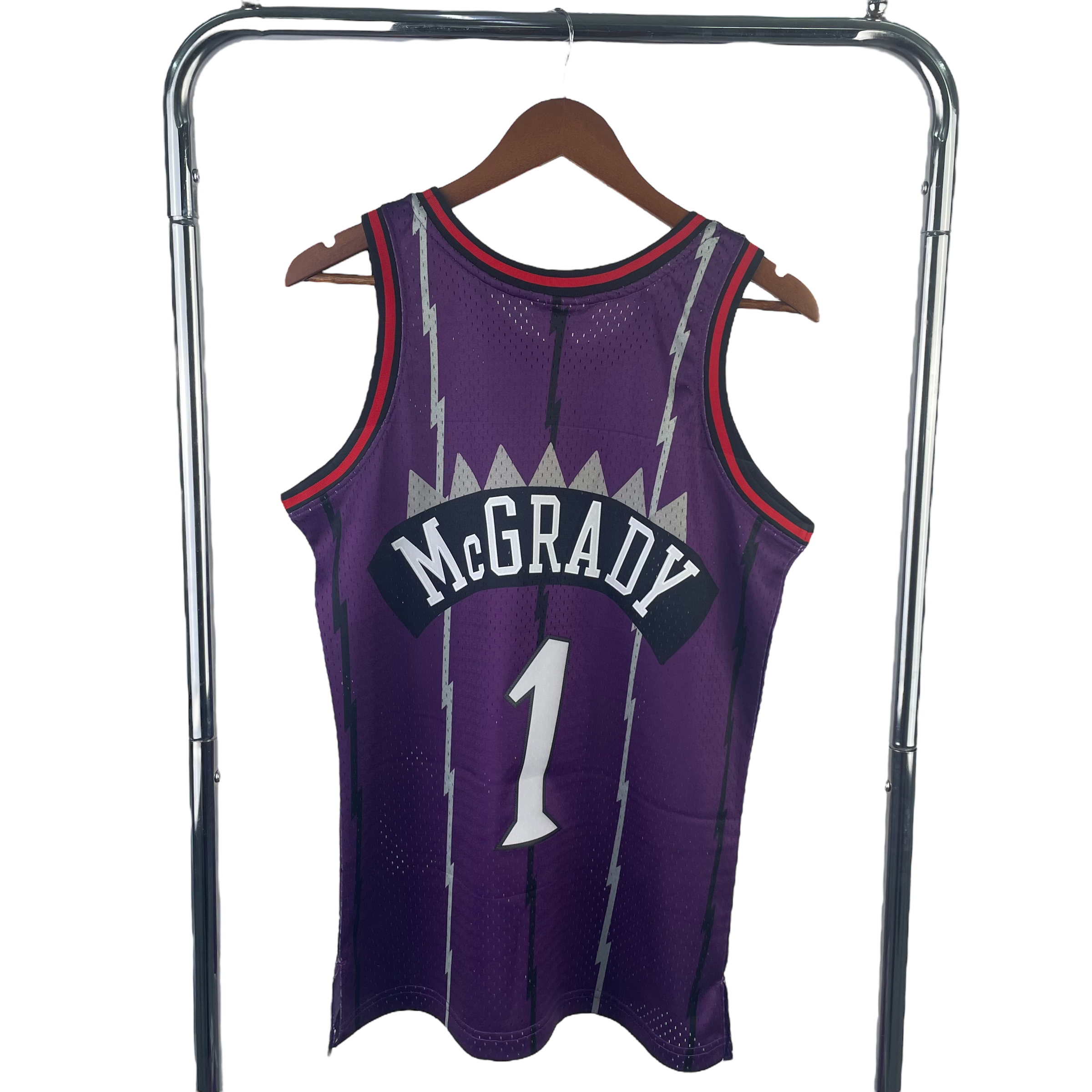 1998-99 Toronto Raptors (Tracy McGrady) Purple Classics Jersey