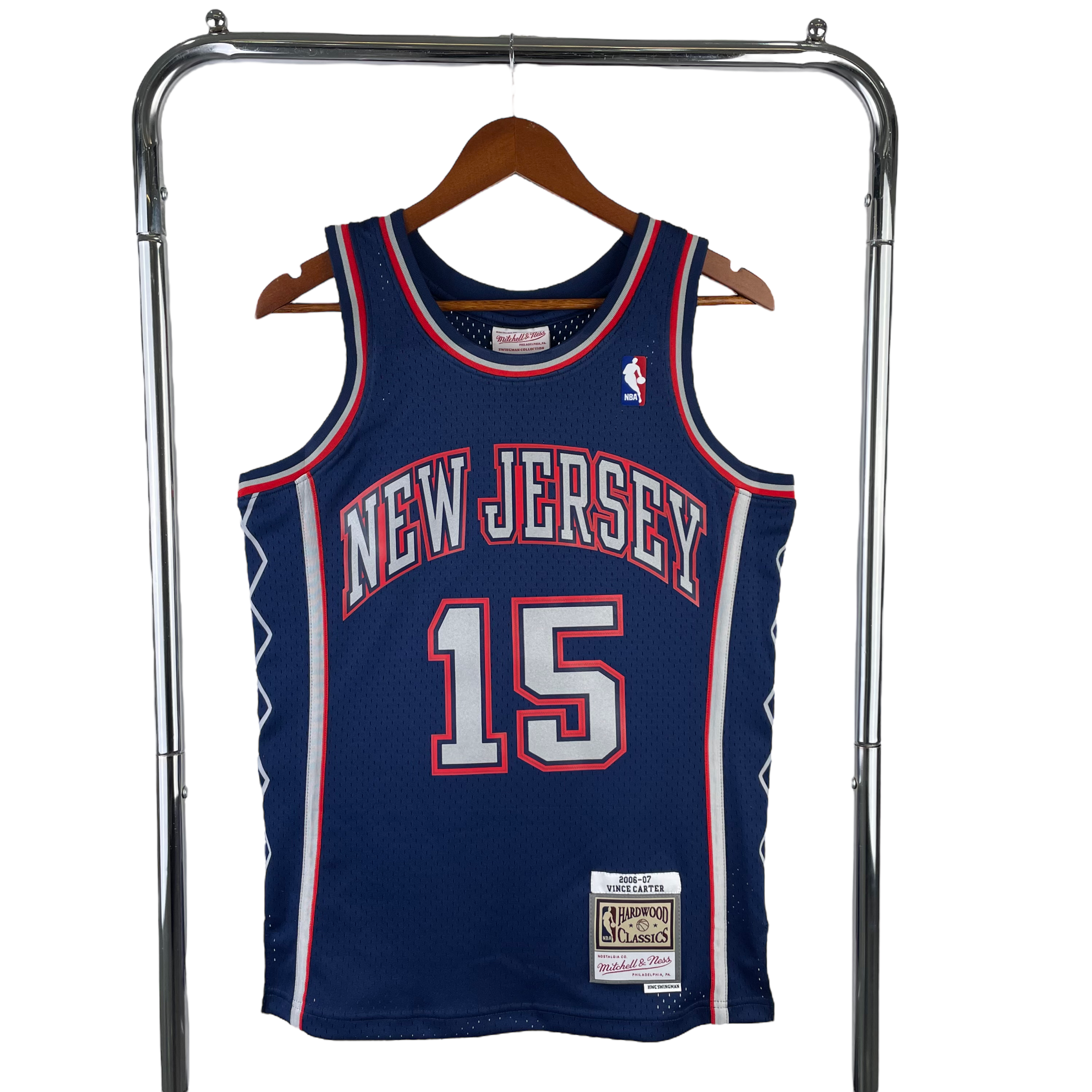 2006-07 New Jersey Nets (Vince Carter) Navy Classics Jersey