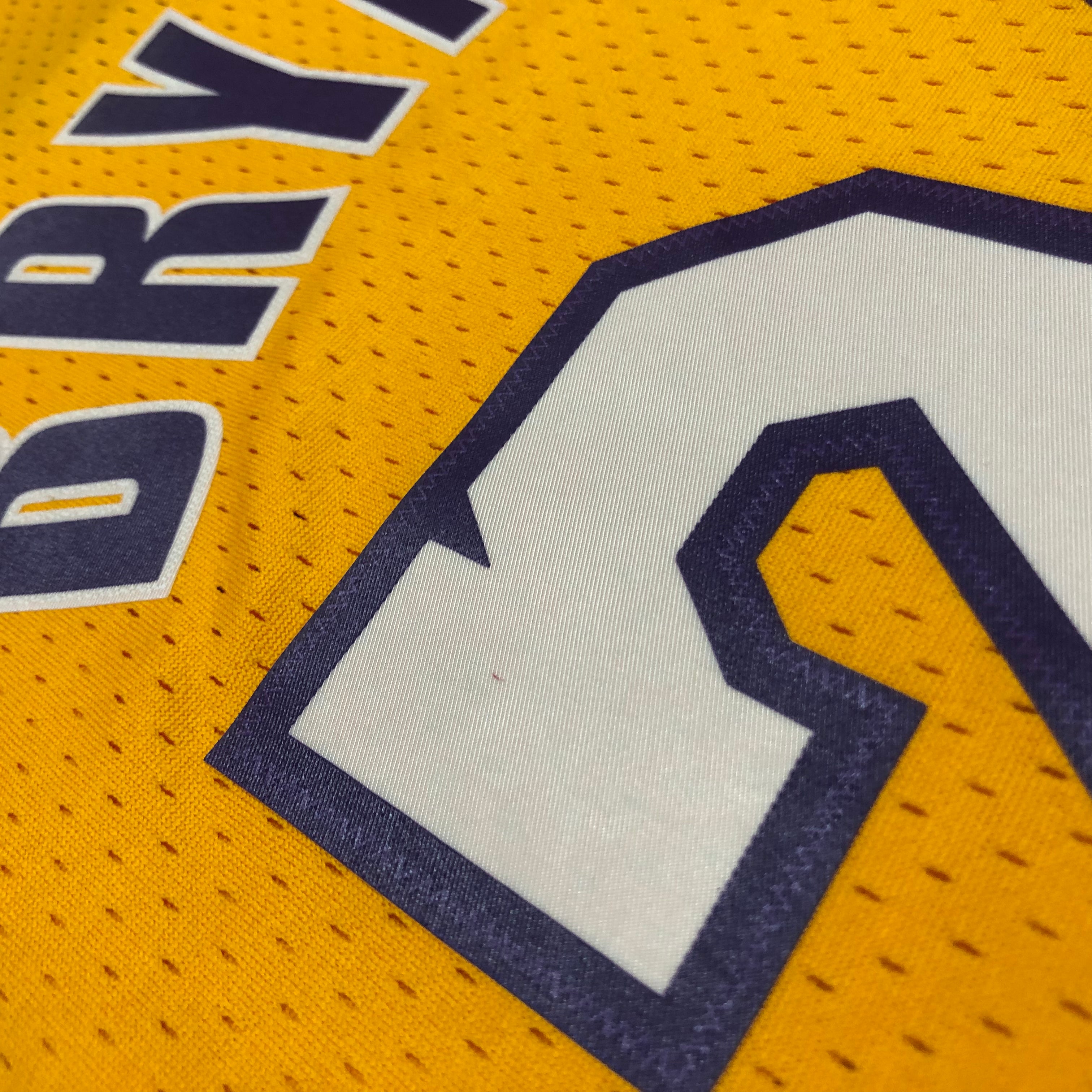 2008-09 Los Angeles Lakers (Kobe Bryant) Yellow Classics Jersey