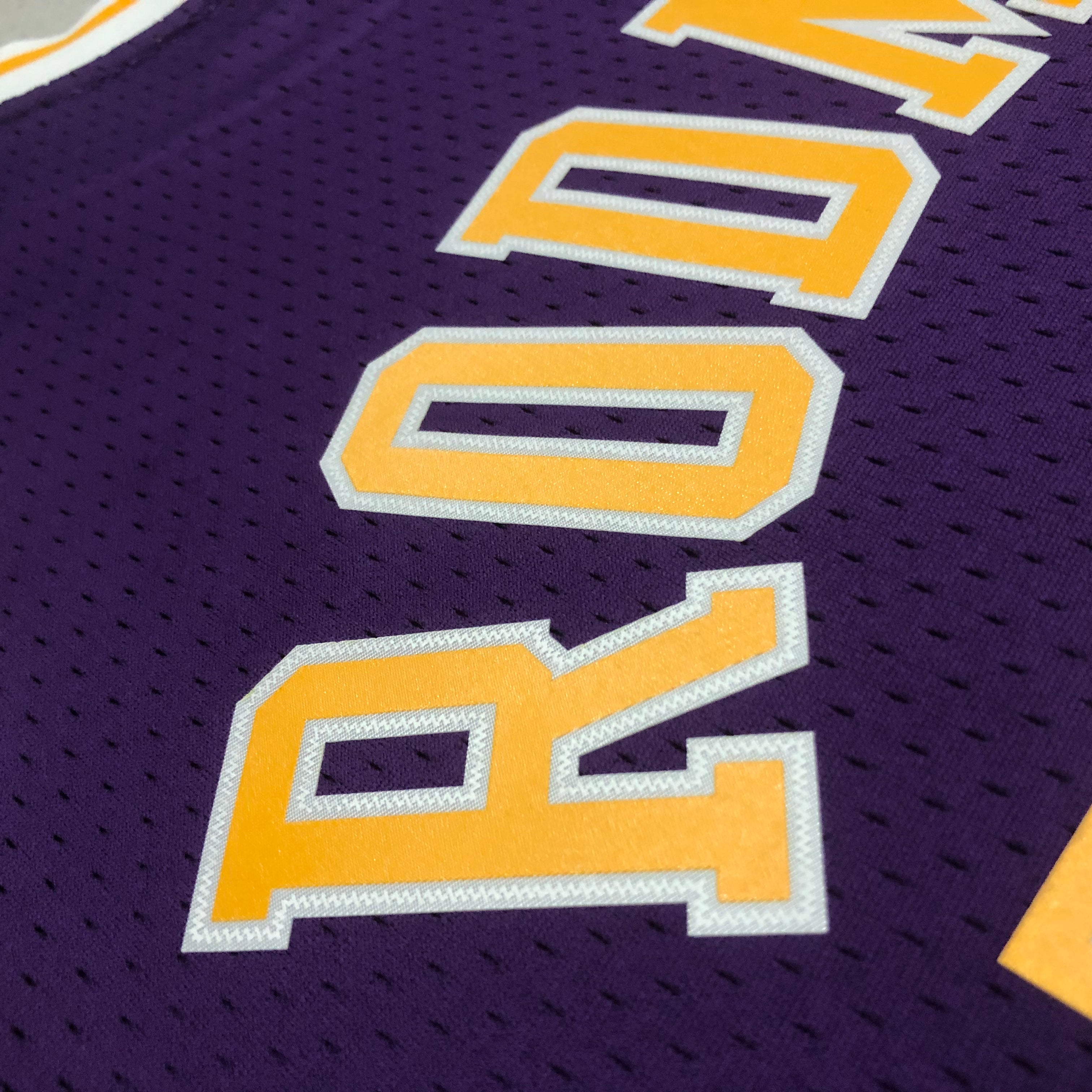 1998-99 Los Angeles Lakers (Dennis Rodman) Purple Classics Jersey